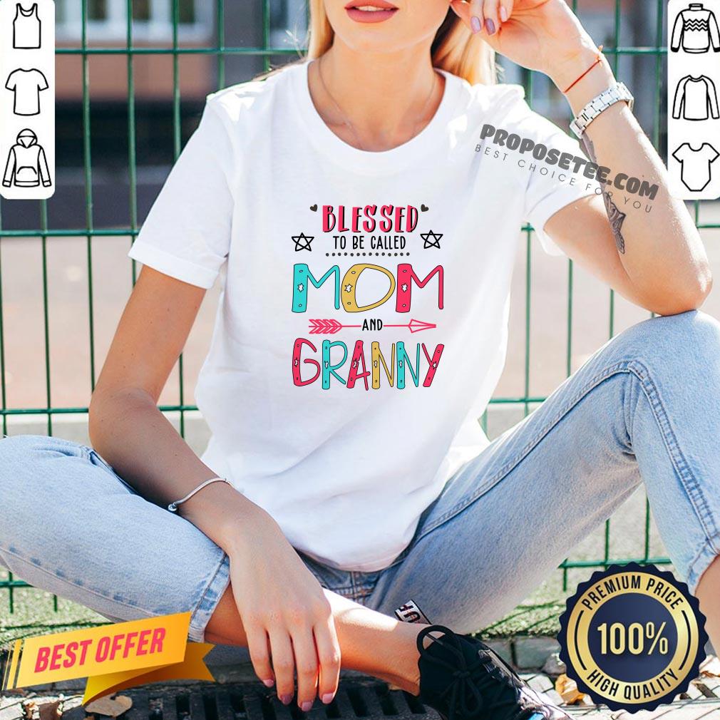 Blessed To Be Called Mom And Granny Mother Day Shirt