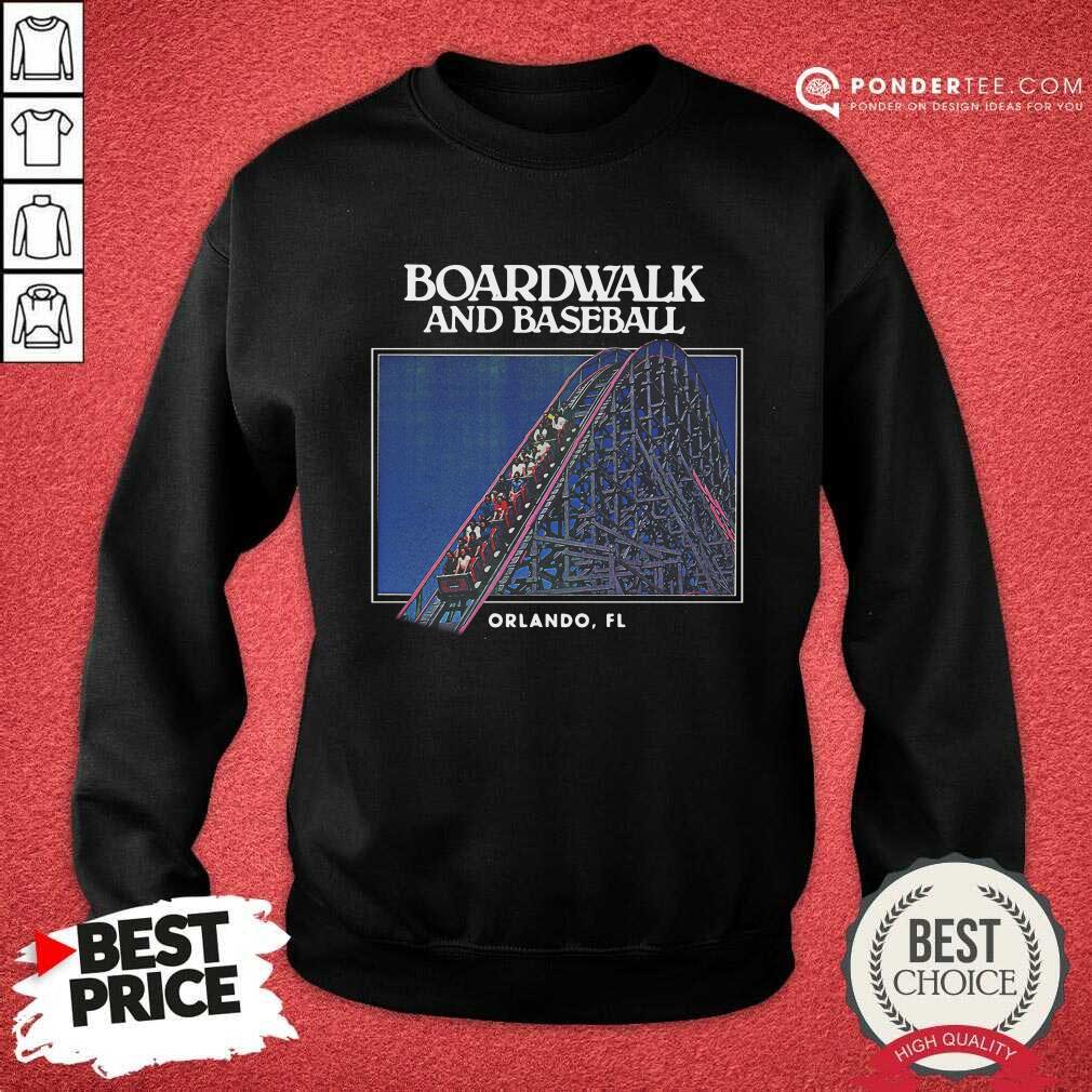 Boardwalk And Baseball Shirt