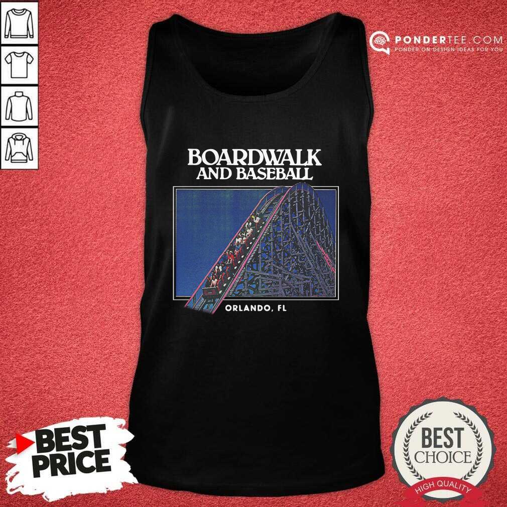 Boardwalk And Baseball Shirt
