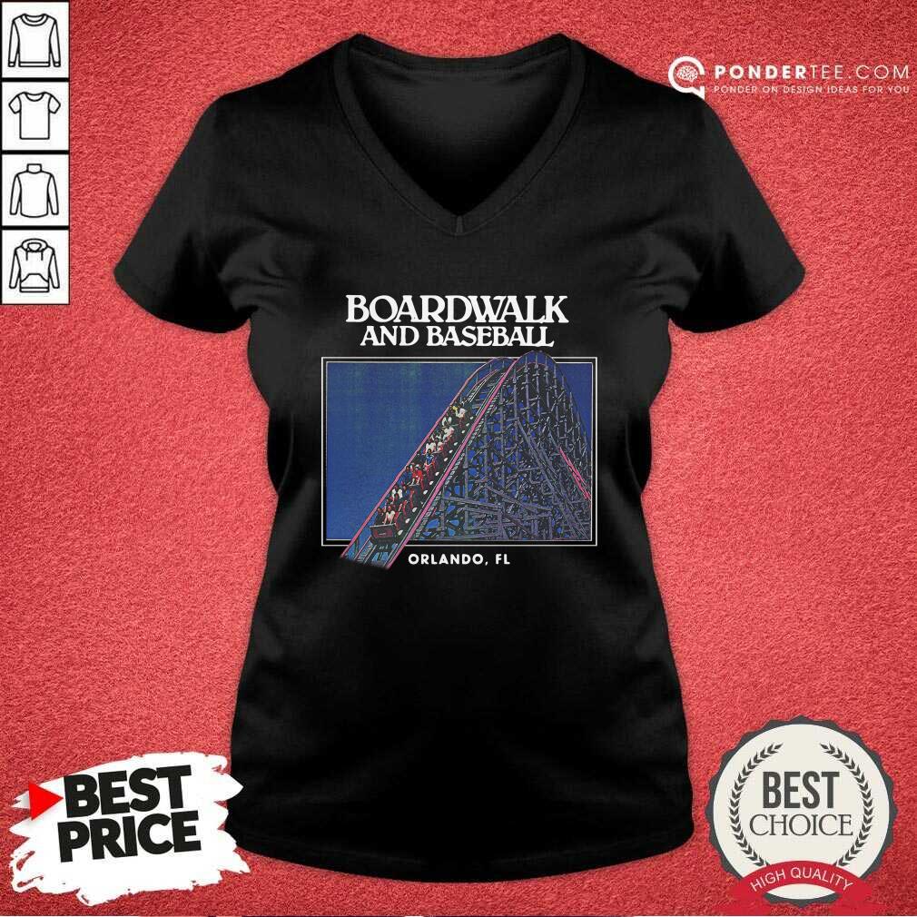 Boardwalk And Baseball Shirt