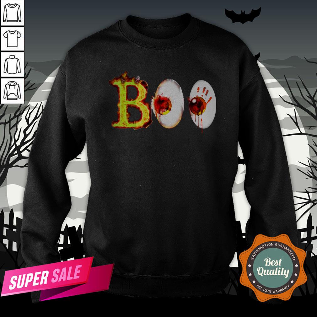 Boo Day Of The Dead Dia De Muertos Halloween Shirt