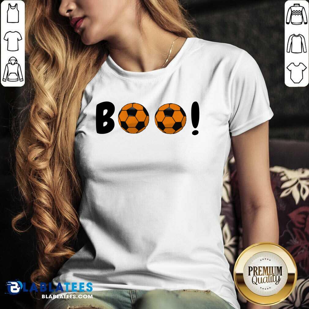 BOO! Halloween Youth Soccer Football Futbol Holiday Shirt