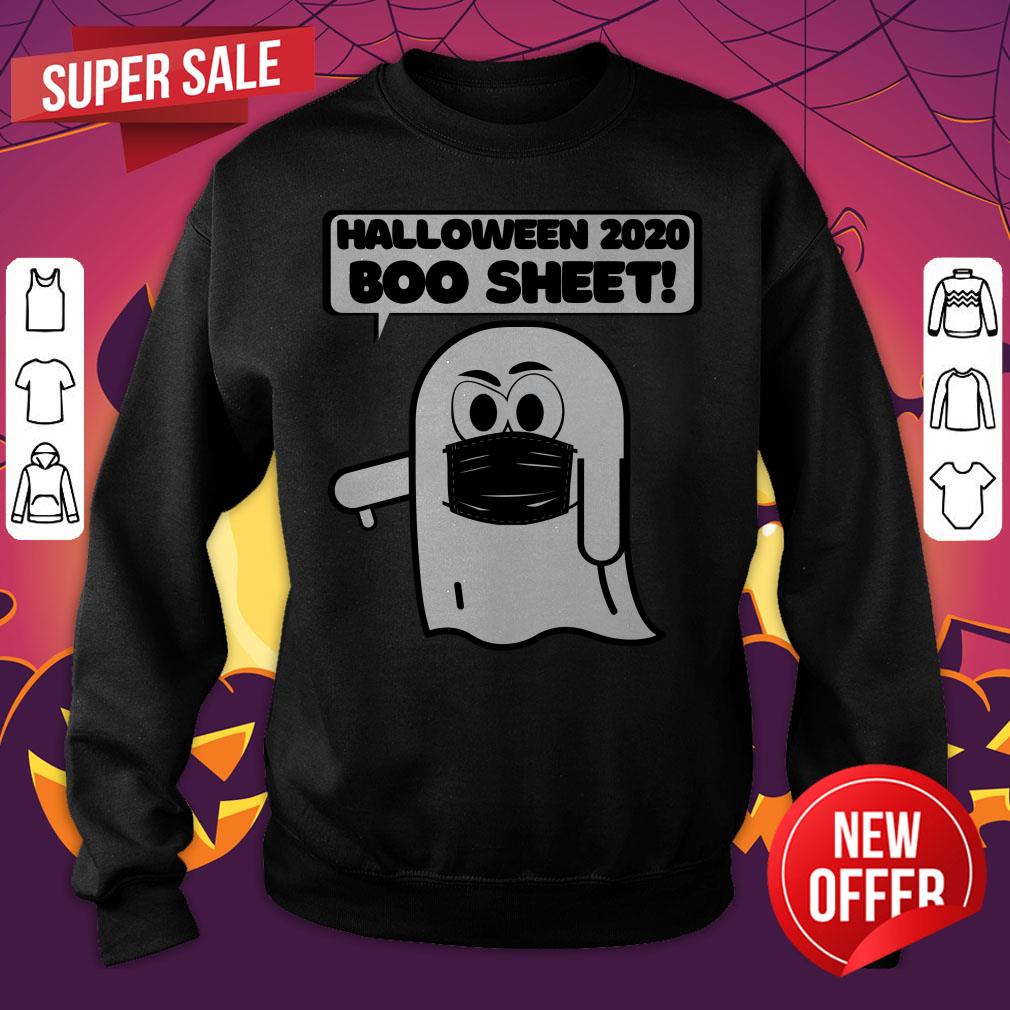 Boo Sheet Funny Halloween 2020 Ghost Quarantine Shirt