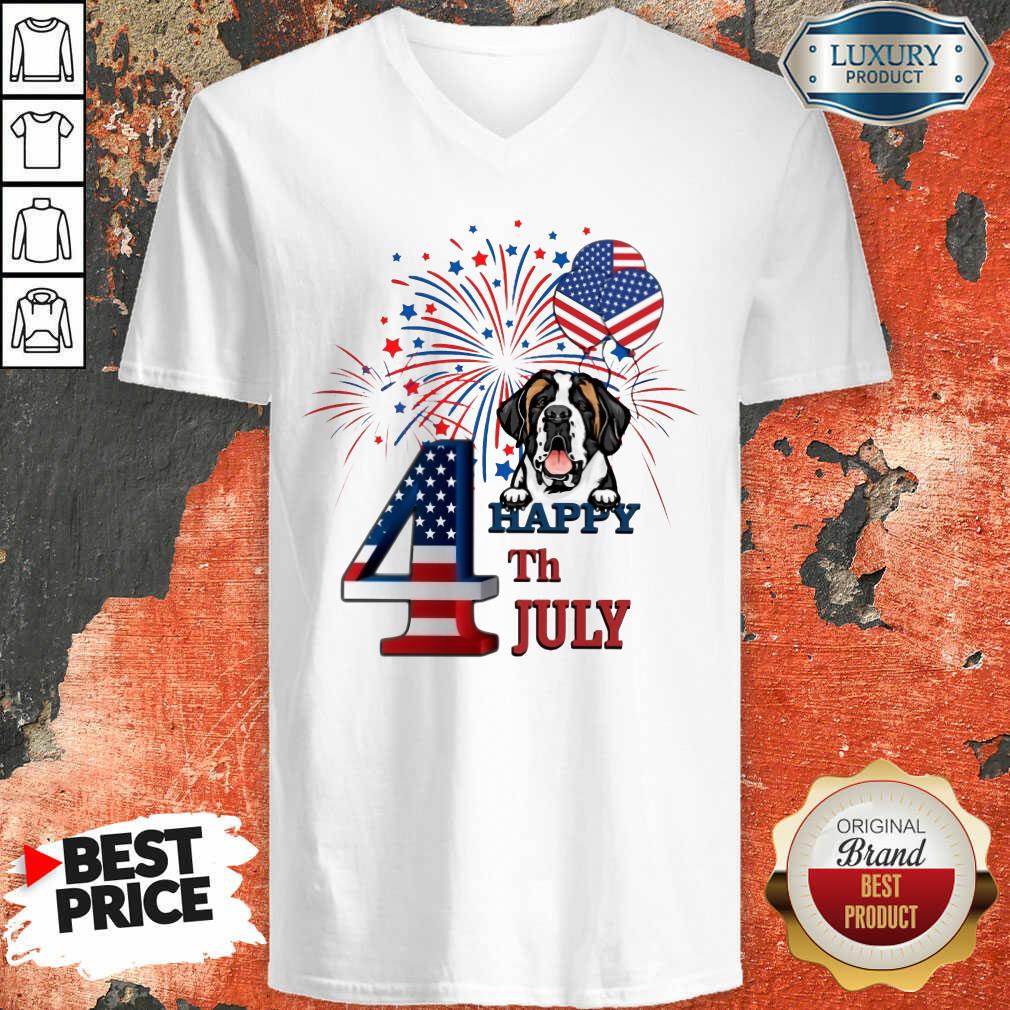Boston Terrier American 4th July Shirt