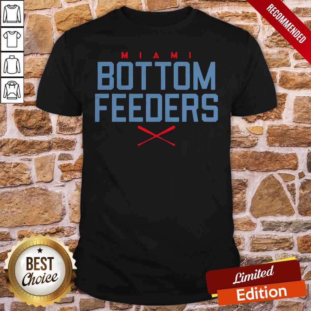 Bottom Feeders Miami Baseball Shirt