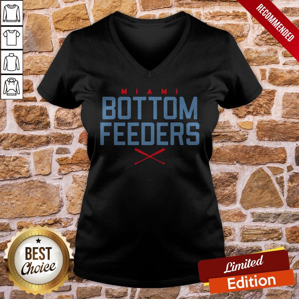 Bottom Feeders Miami Baseball Shirt