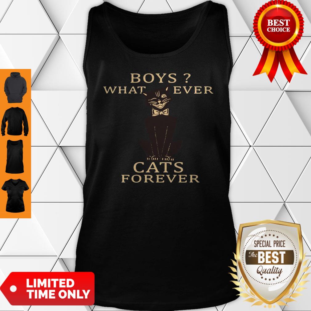 Boys What Ever Cats Forever Vintage Shirt