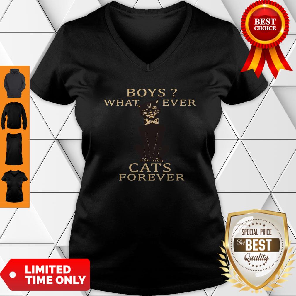Boys What Ever Cats Forever Vintage Shirt