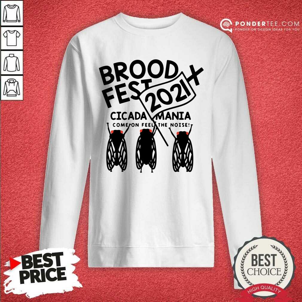 Brood X Fest 2021 Cicada Mania Shirt