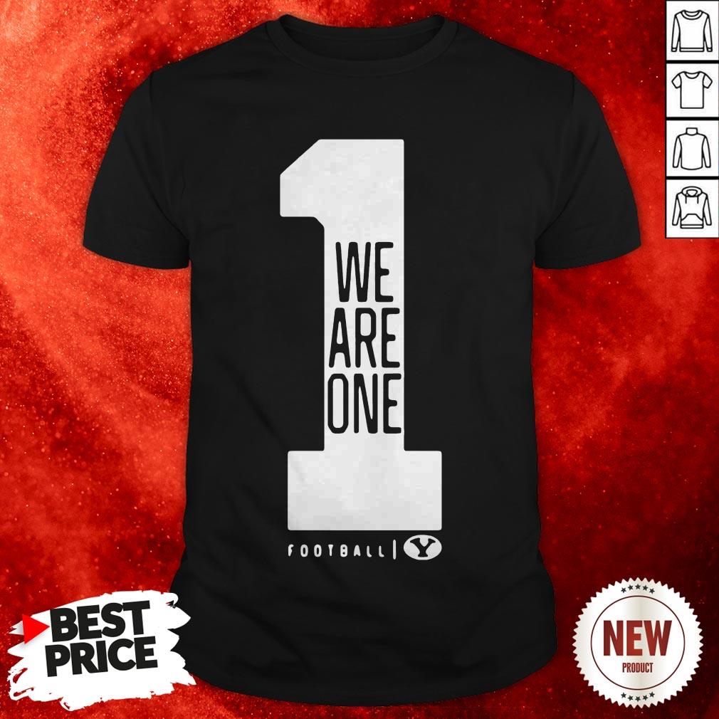 BYU Football Love One Another We Are One Shirt