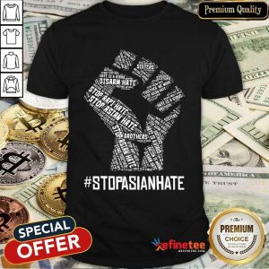 Top Stop Asian Hate Hand Brothers Shirt