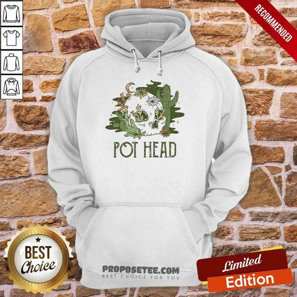Cactus Pot Head Skull Shirt