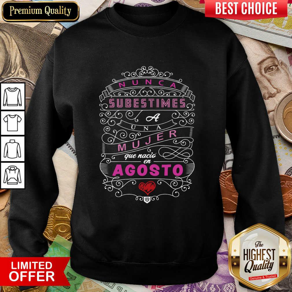 Camisa De Mujer De Cumpleanos En Agosto August Shirt