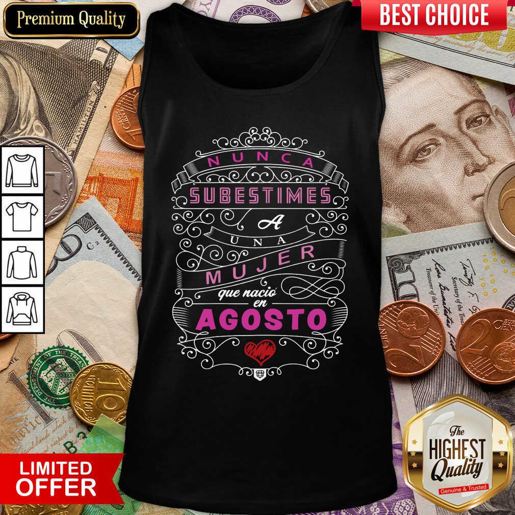 Camisa De Mujer De Cumpleanos En Agosto August Shirt