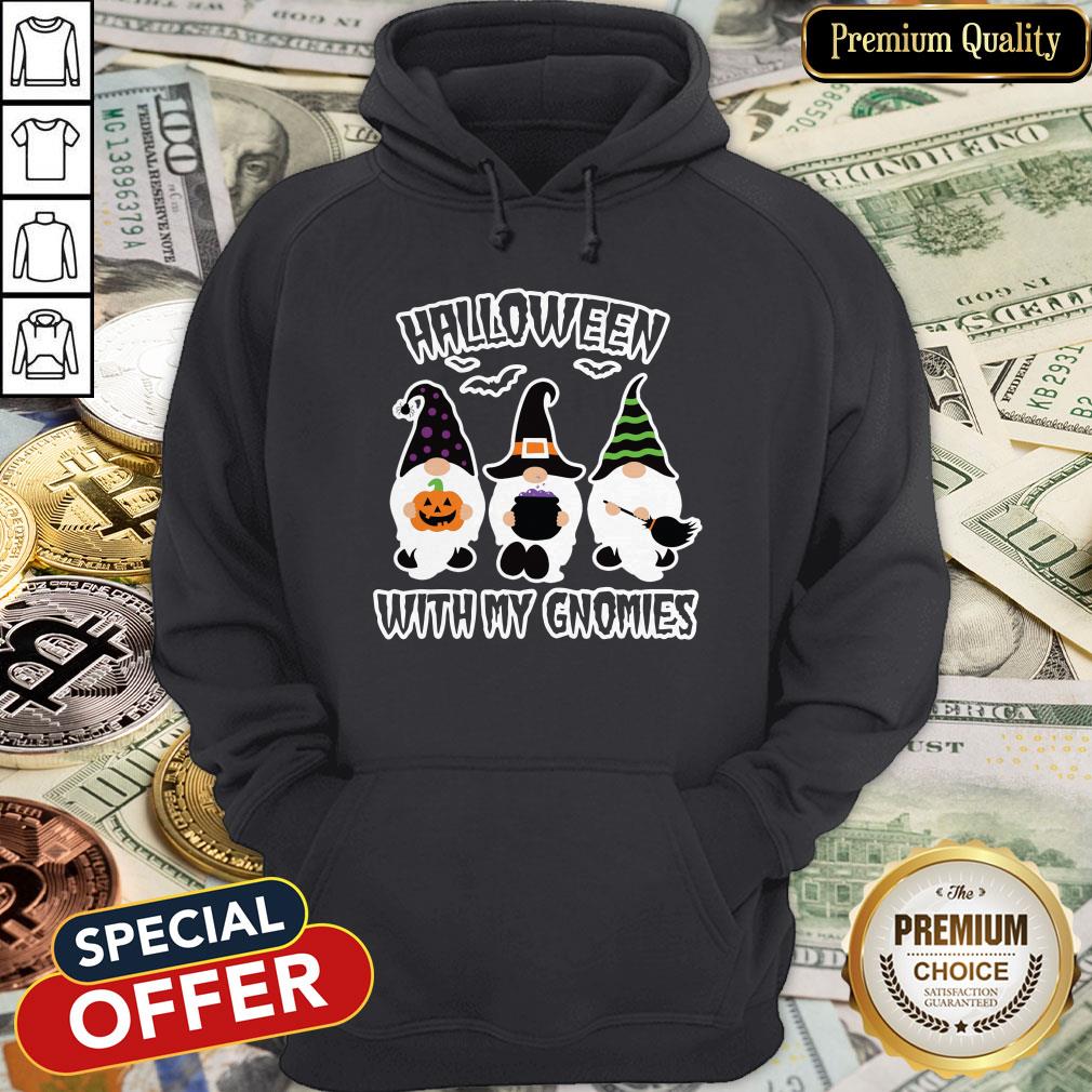 Case Gnomes Halloween With My Gnomies Shirt