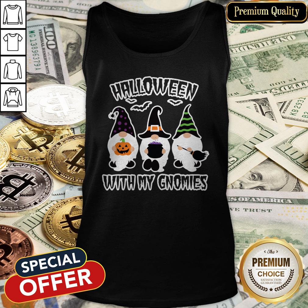 Case Gnomes Halloween With My Gnomies Shirt