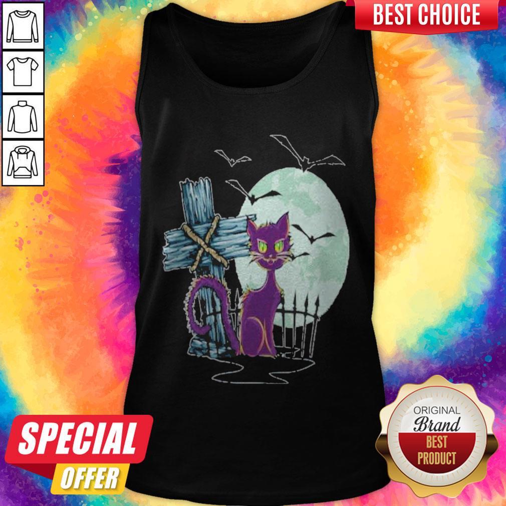 Cat Halloween Holiday Official Premium Perfect Top Shirt