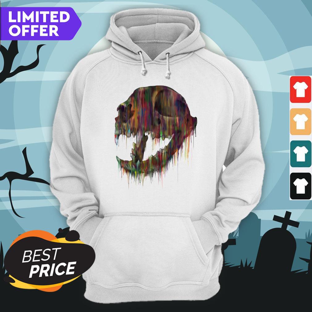 Cat Skull Day Of The Dead Dia De Los Muertos Shirt