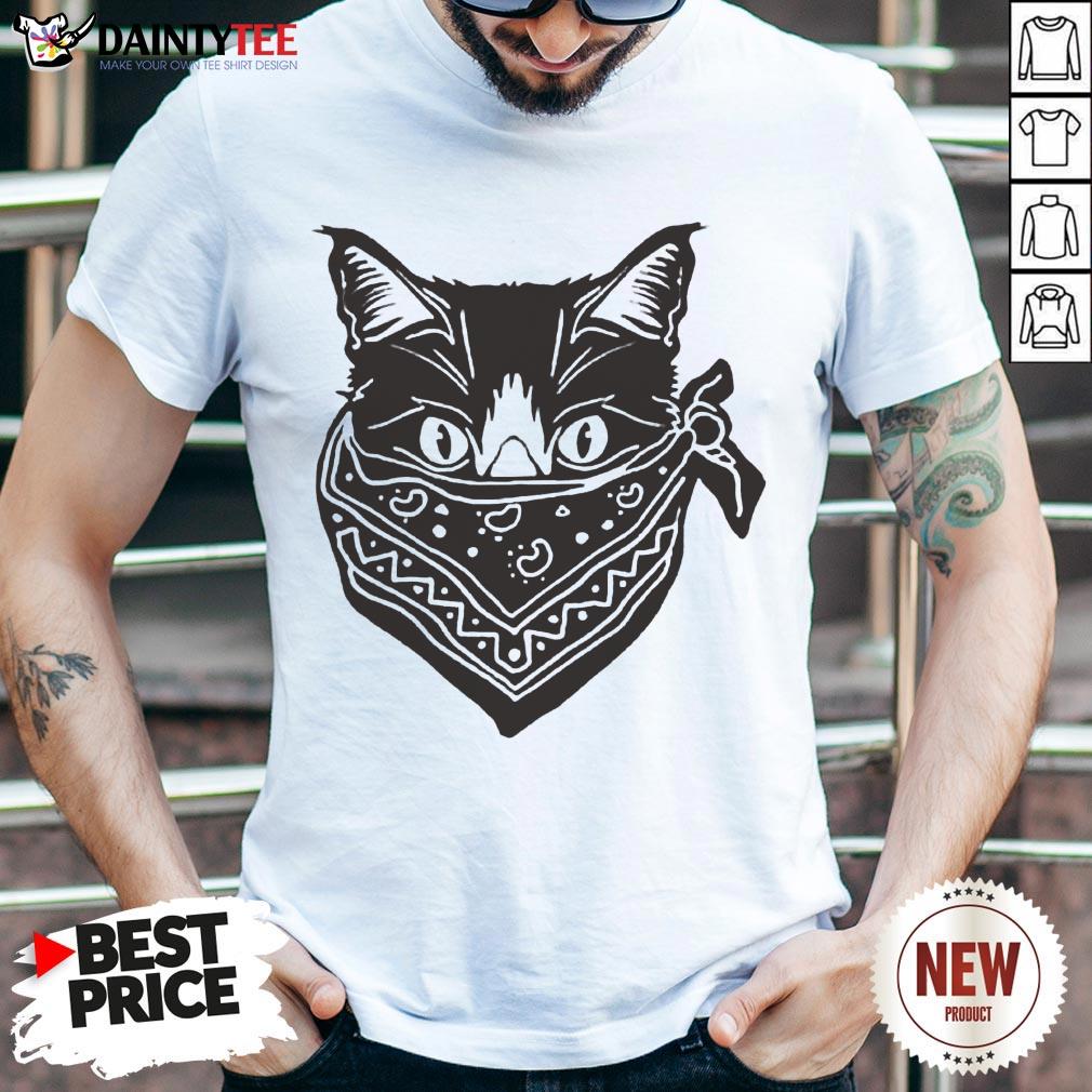 Cat Wearing Mask Quarantine Shirt