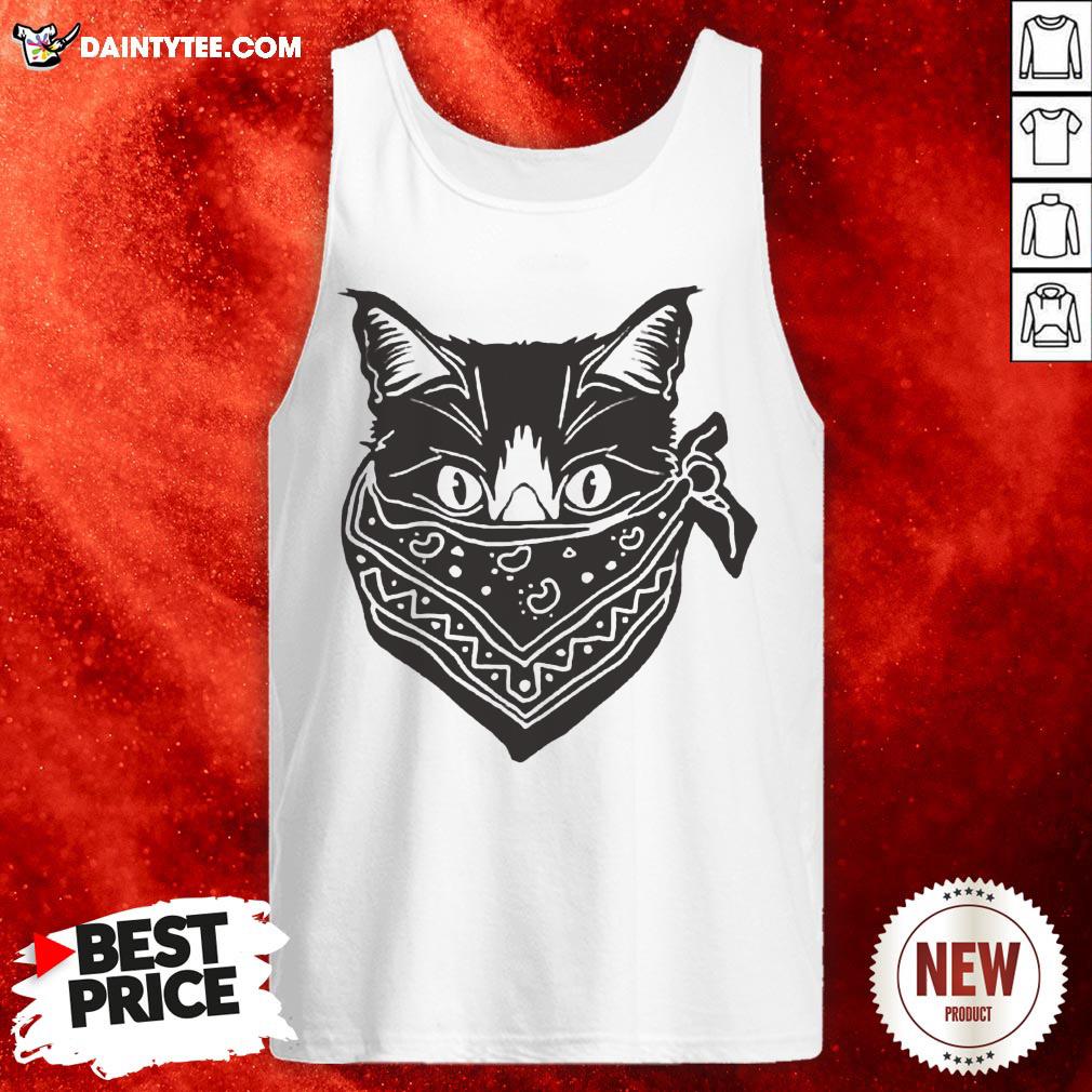 Cat Wearing Mask Quarantine Shirt