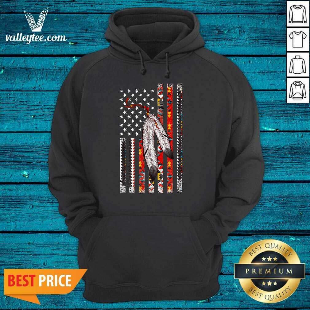 Cherokee Indians Native American Flag Shirt