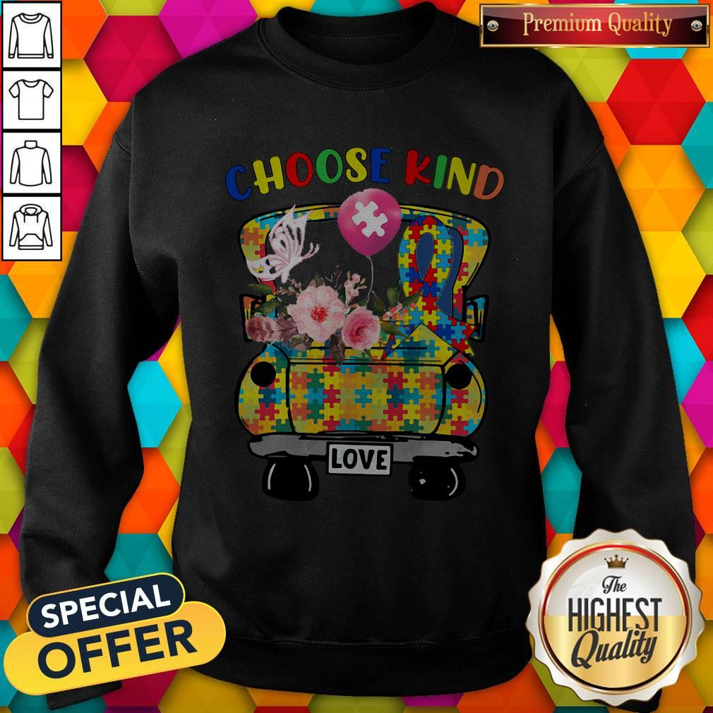 Choose Kind Love Autism Awareness Shirt