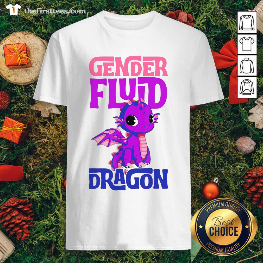 Colorful Gender Fluid Dragon Shirt