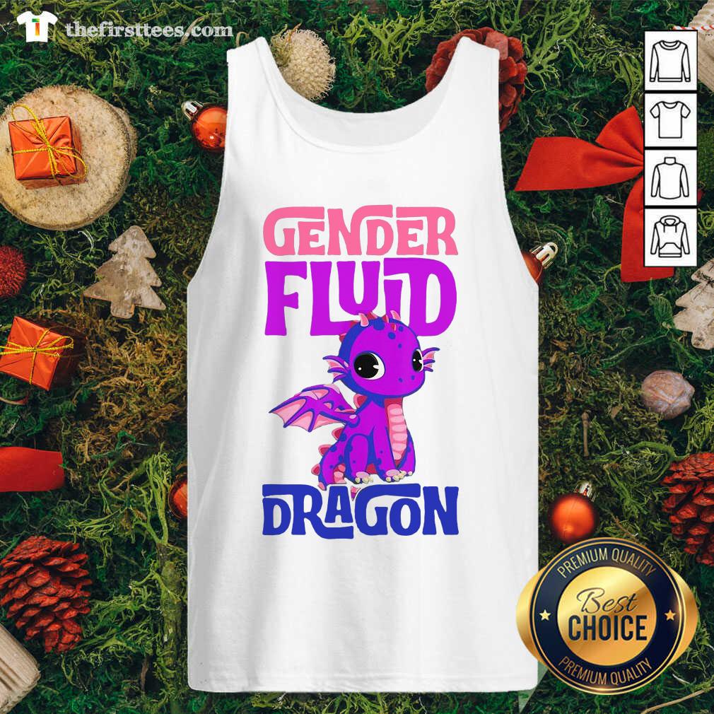 Colorful Gender Fluid Dragon Shirt
