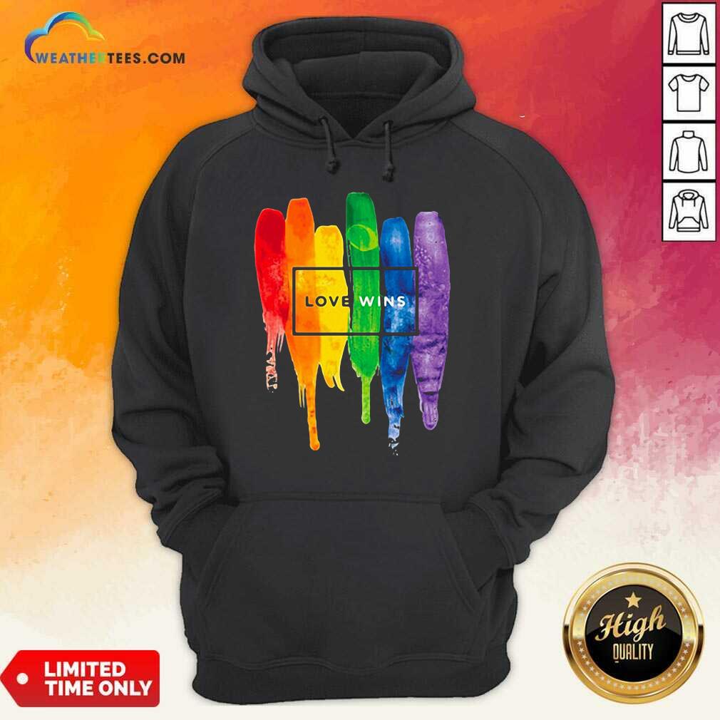 Colorful LGBT Love Wins Shirt