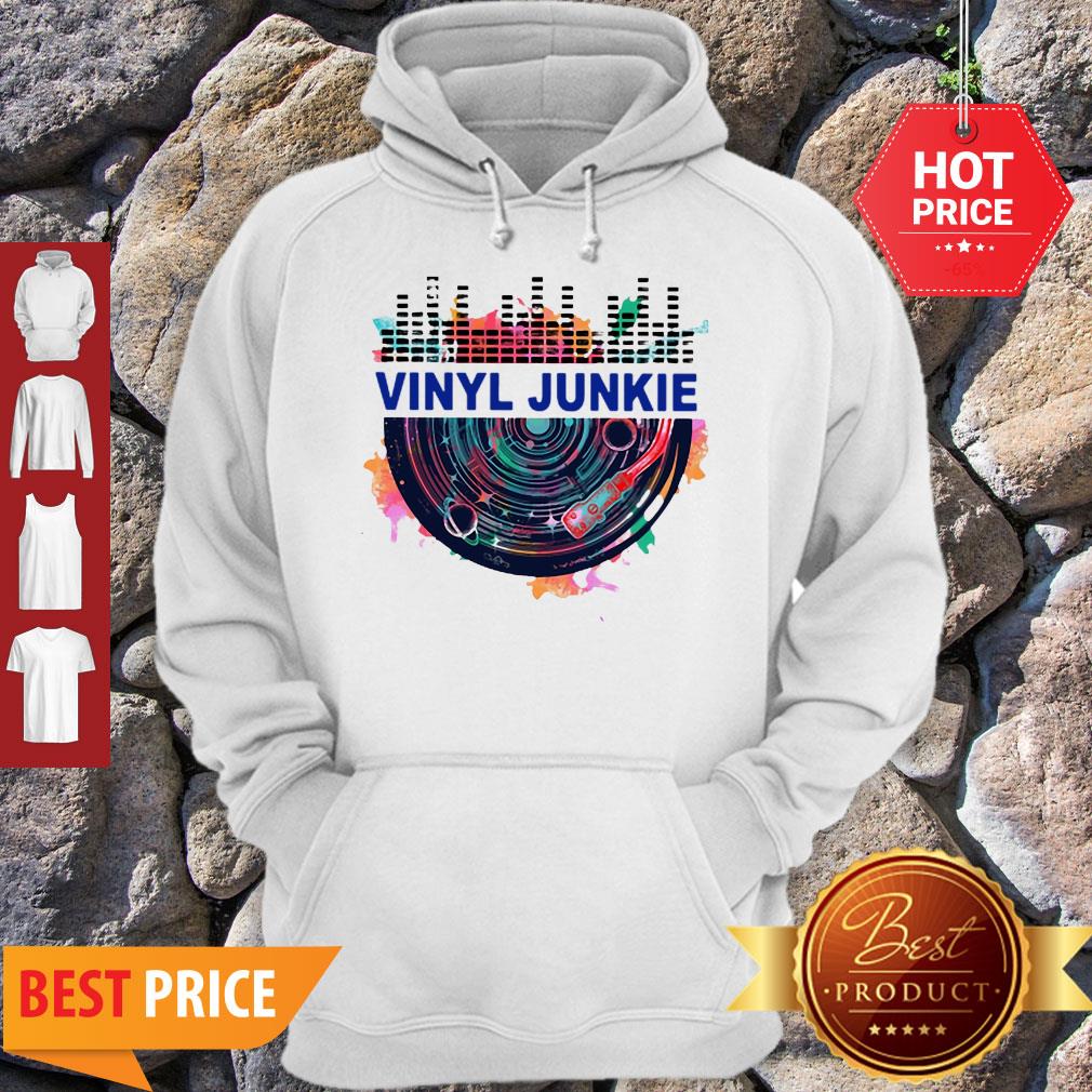 Colors Vinyl Junkie Records Music Shirt