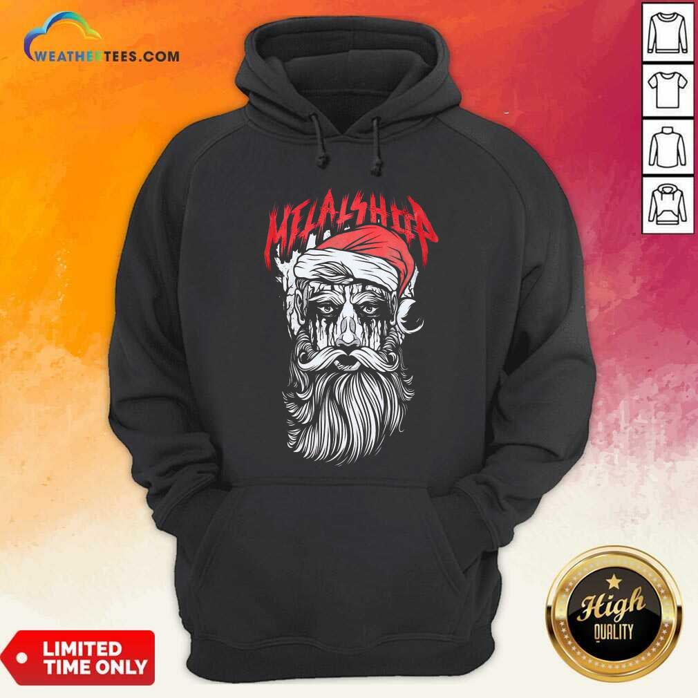 Cool Metalshop Santa Merry Christmas Shirt