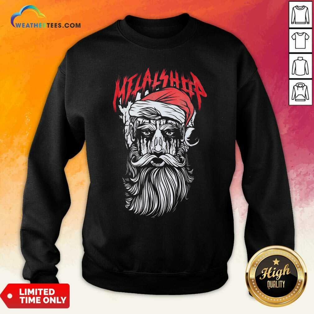 Cool Metalshop Santa Merry Christmas Shirt