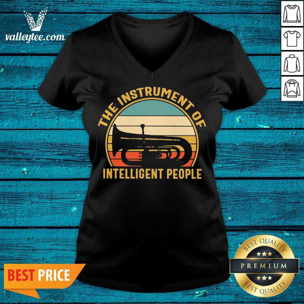 Cool The Instrument Of Intelligent People Vintage Shirt