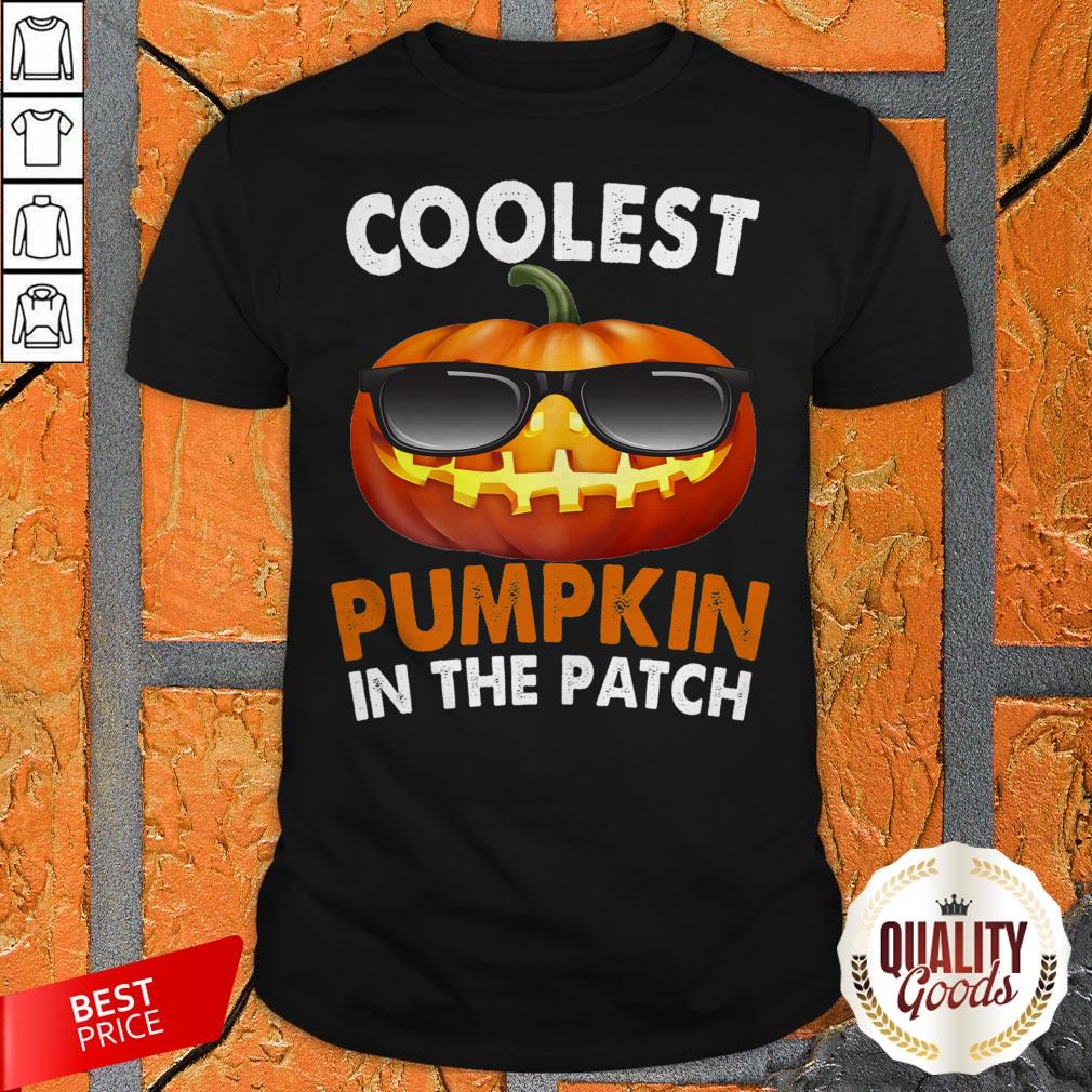 Coolest In The Patch Pumpkin Girls Boys Halloween 2020 Shirt