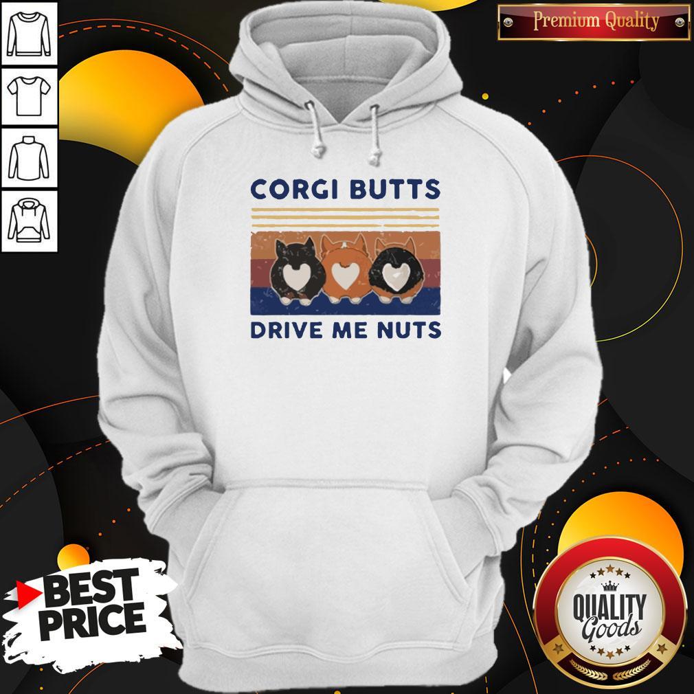Corgi Butts Drive Me Nuts Vintage Shirt