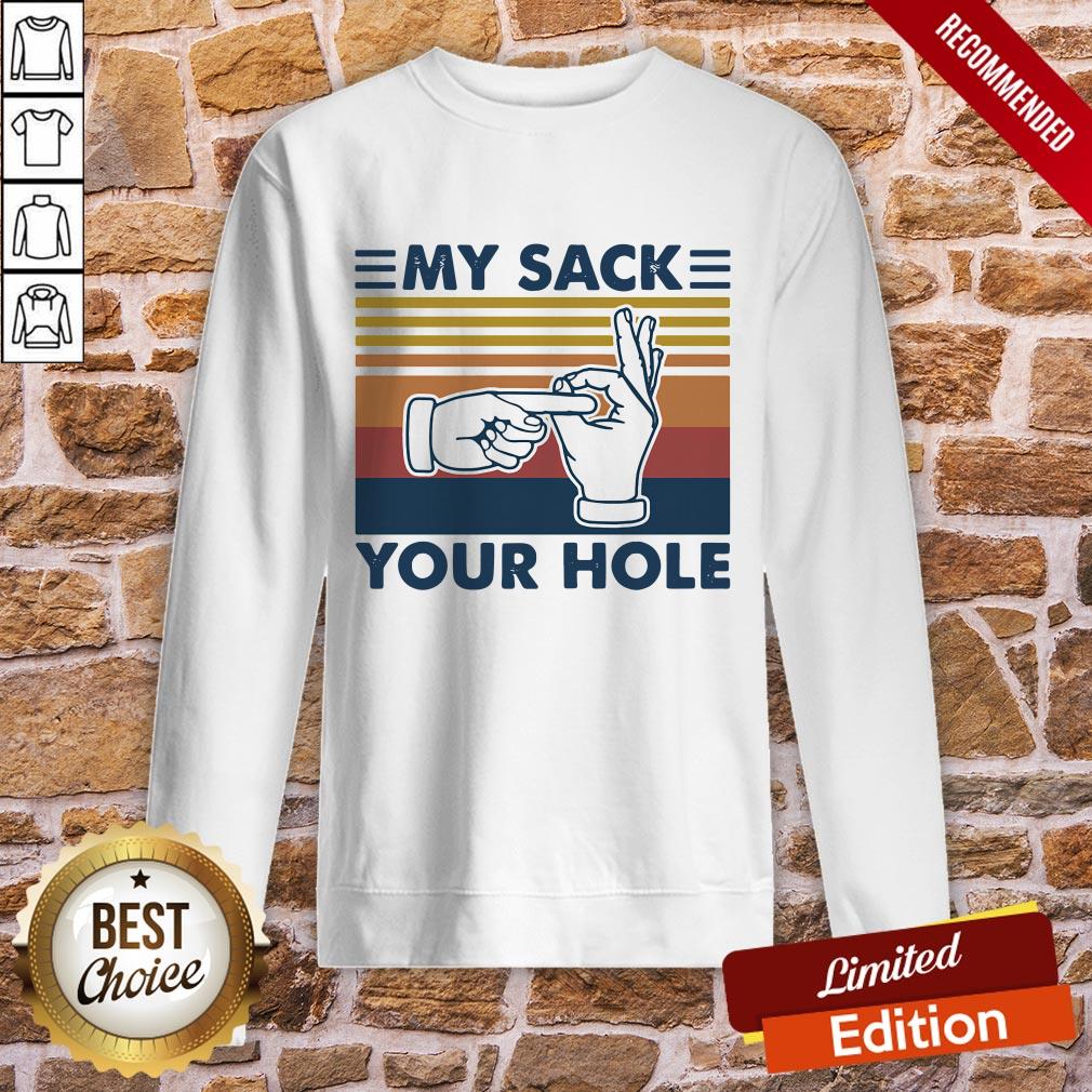 Cornhole My Sack Your Hole Vintage Retro Shirt