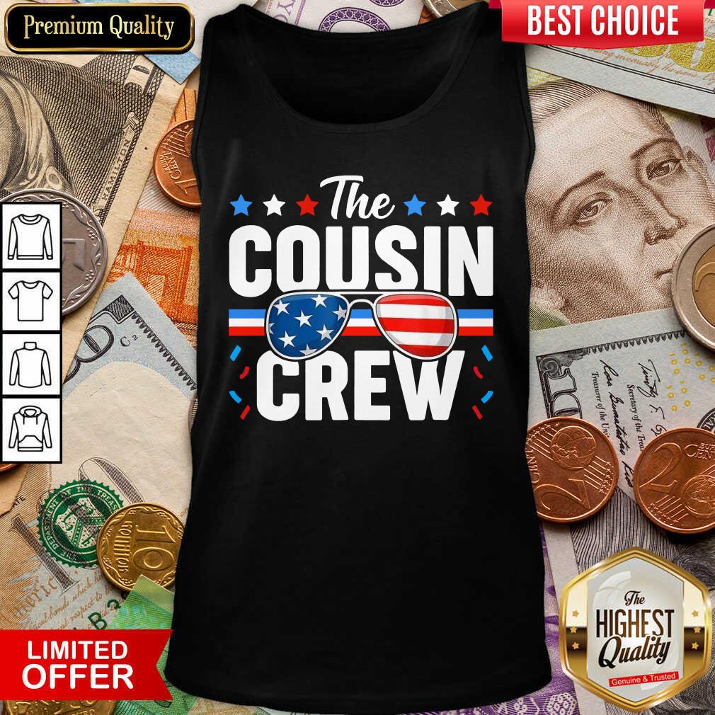 Cousin Crew 4th Of July Patriotic American Family Matching Shirt