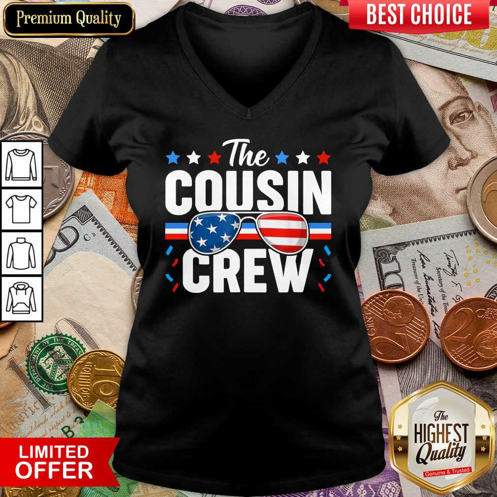Cousin Crew 4th Of July Patriotic American Family Matching Shirt