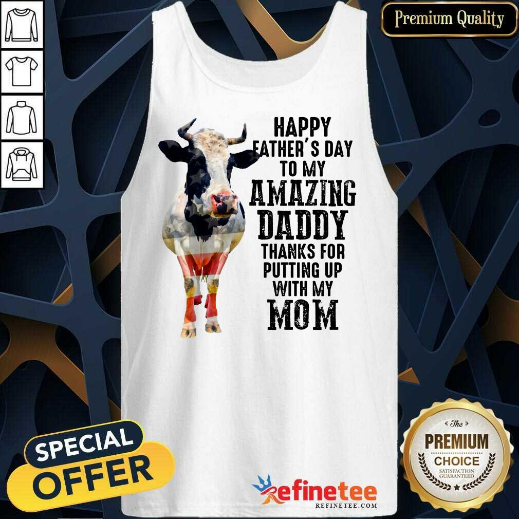 Cow Happy Father’s Day Amazing Daddy Shirt