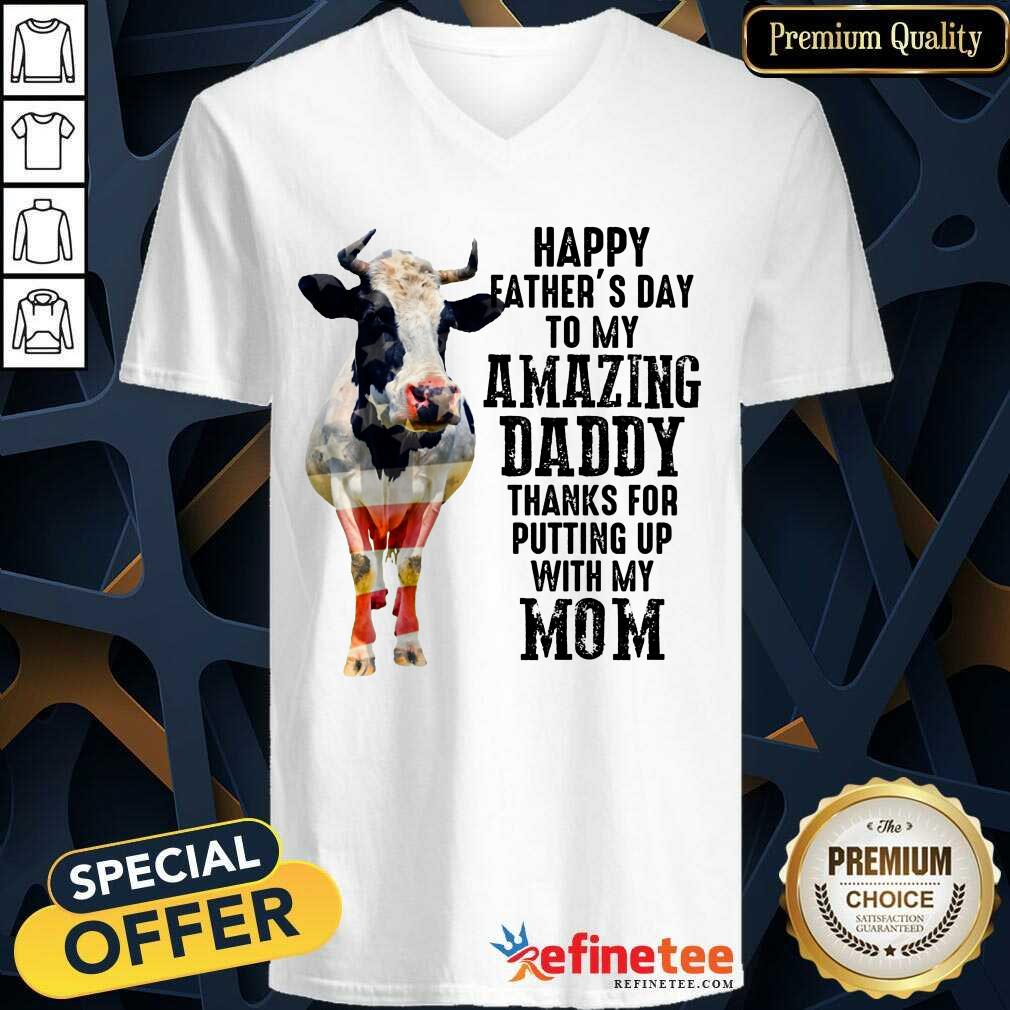 Cow Happy Father’s Day Amazing Daddy Shirt