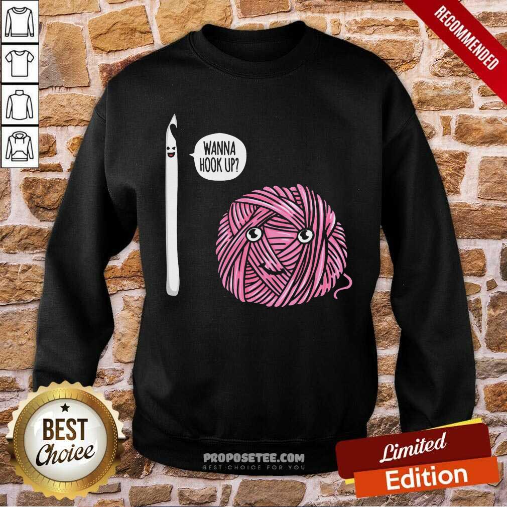 Crochet Wanna Hook Up Shirt