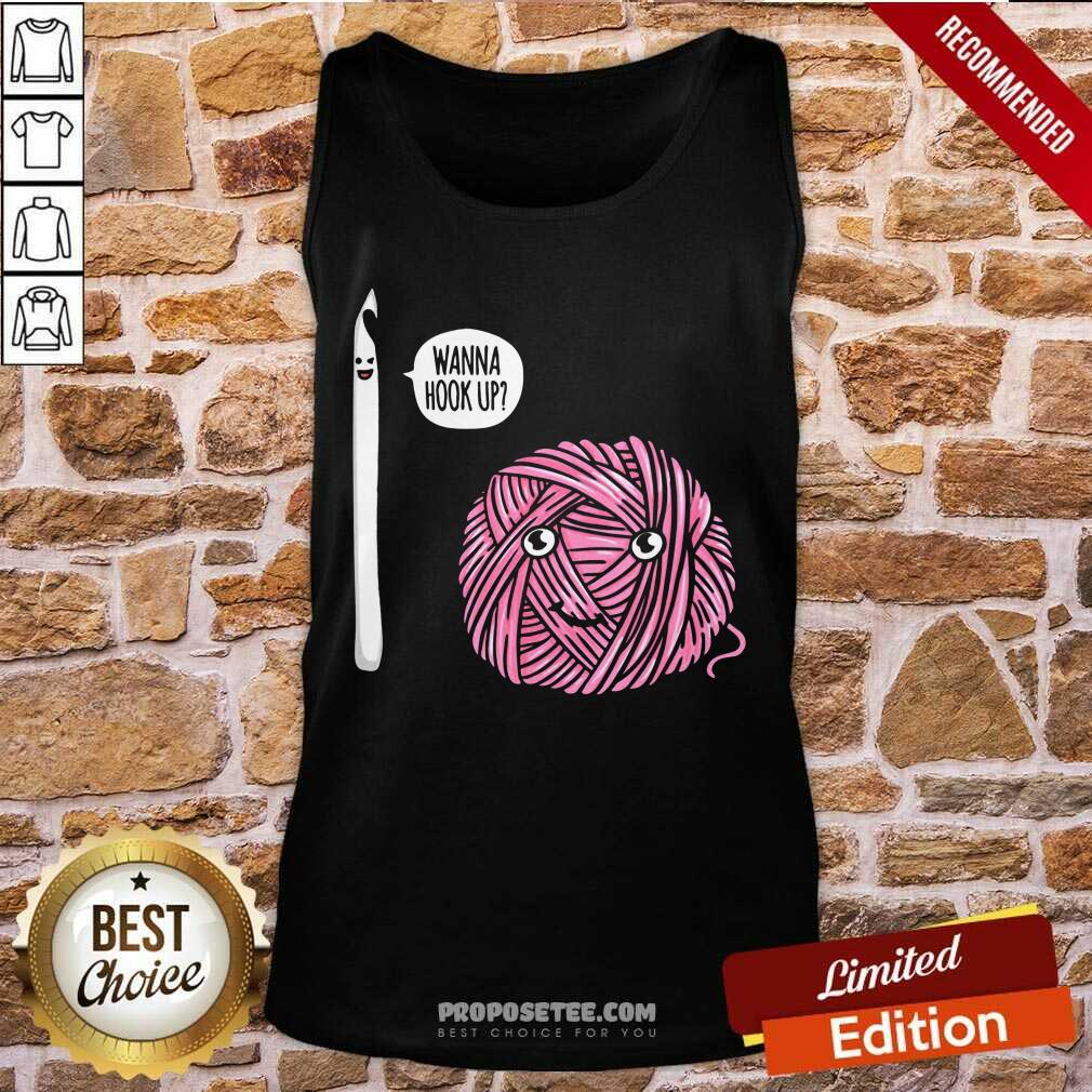Crochet Wanna Hook Up Shirt
