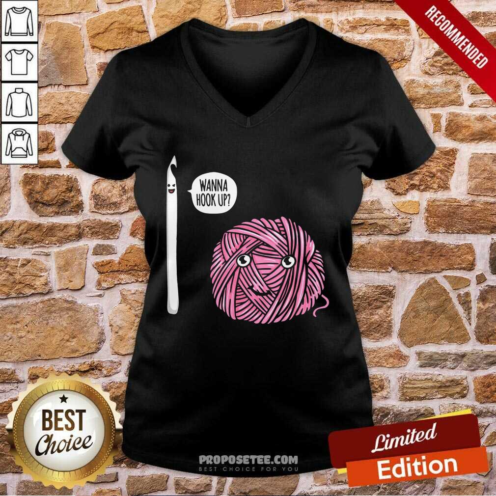 Crochet Wanna Hook Up Shirt
