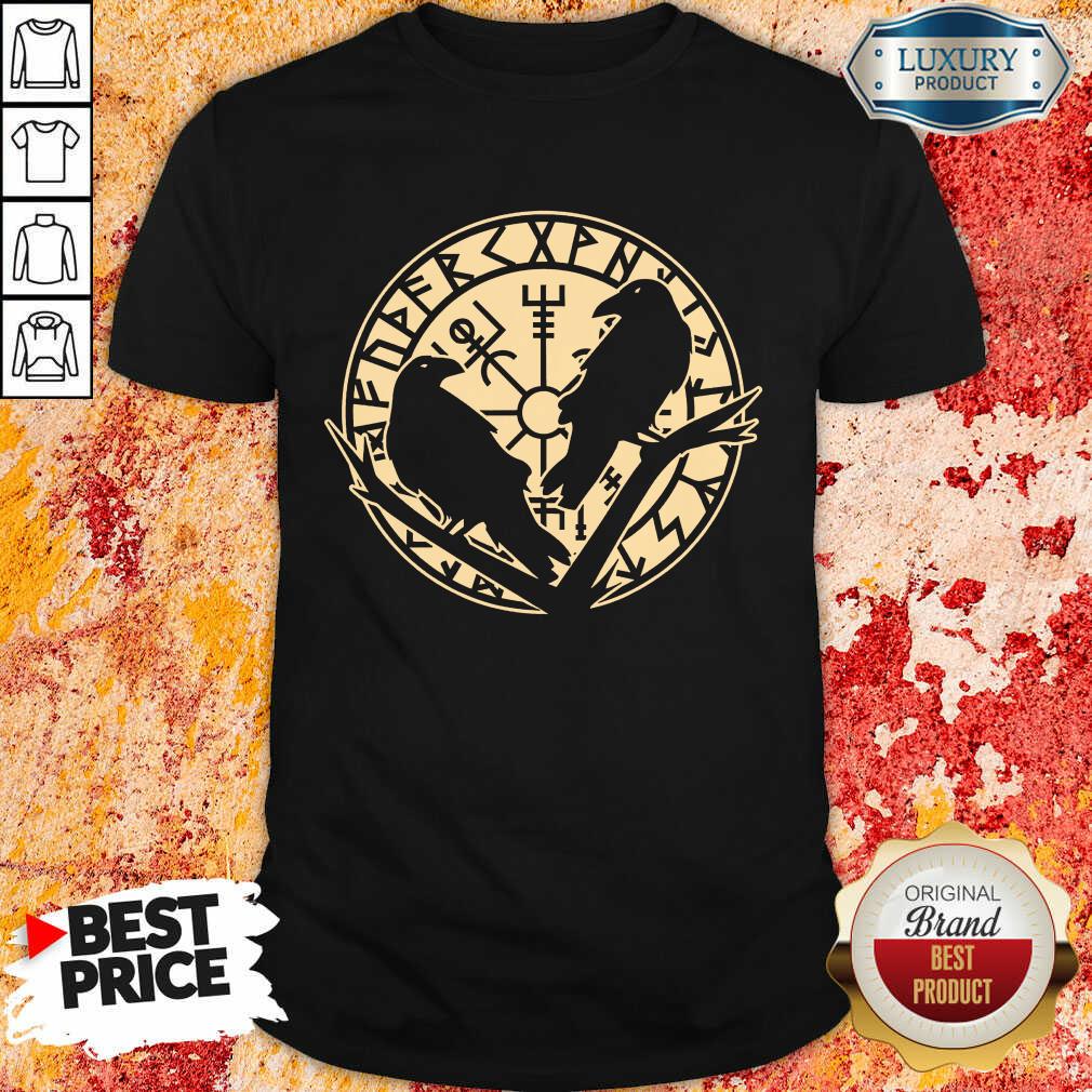Crow Rune Viking Lover Shirt