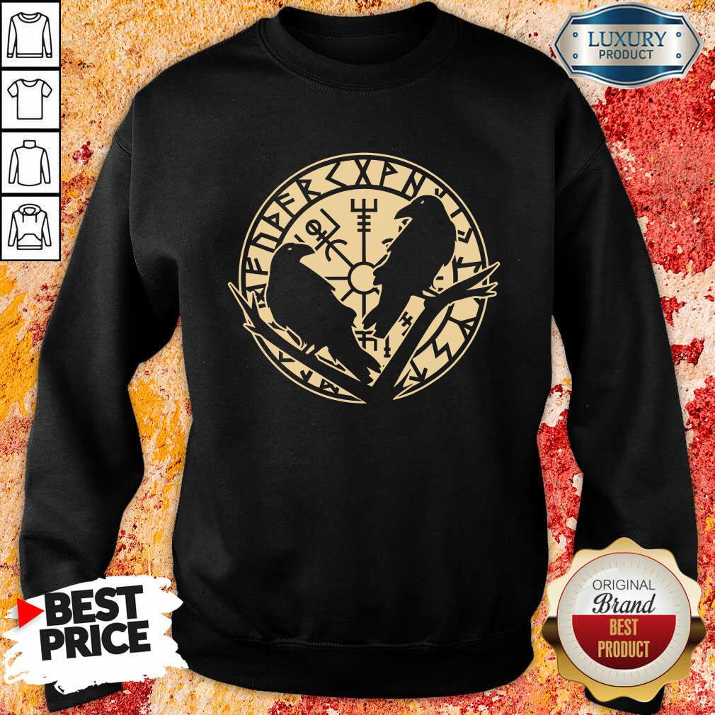 Crow Rune Viking Lover Shirt