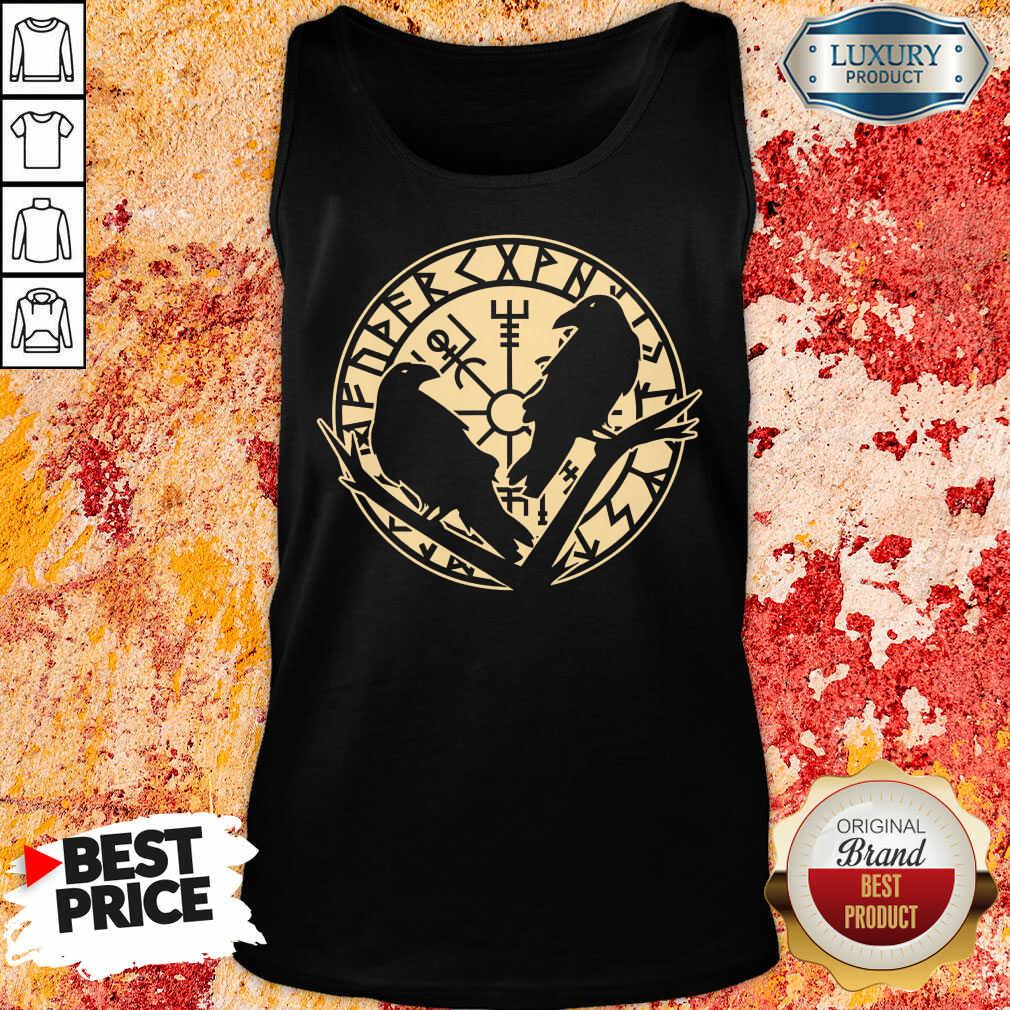 Crow Rune Viking Lover Shirt
