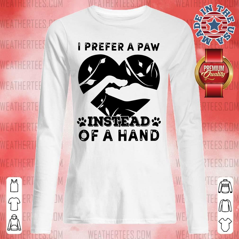 Cute 9 Paw Of A Hand Shirt