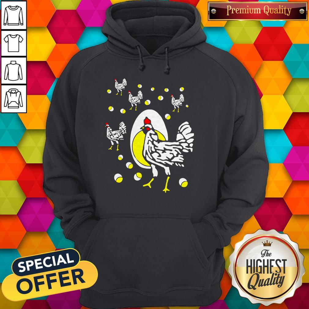 Cute Black Hens White Eggs Shirt