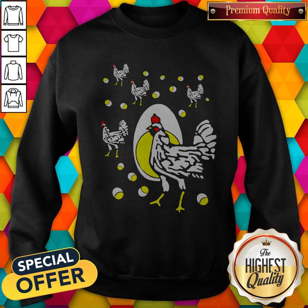 Cute Black Hens White Eggs Shirt
