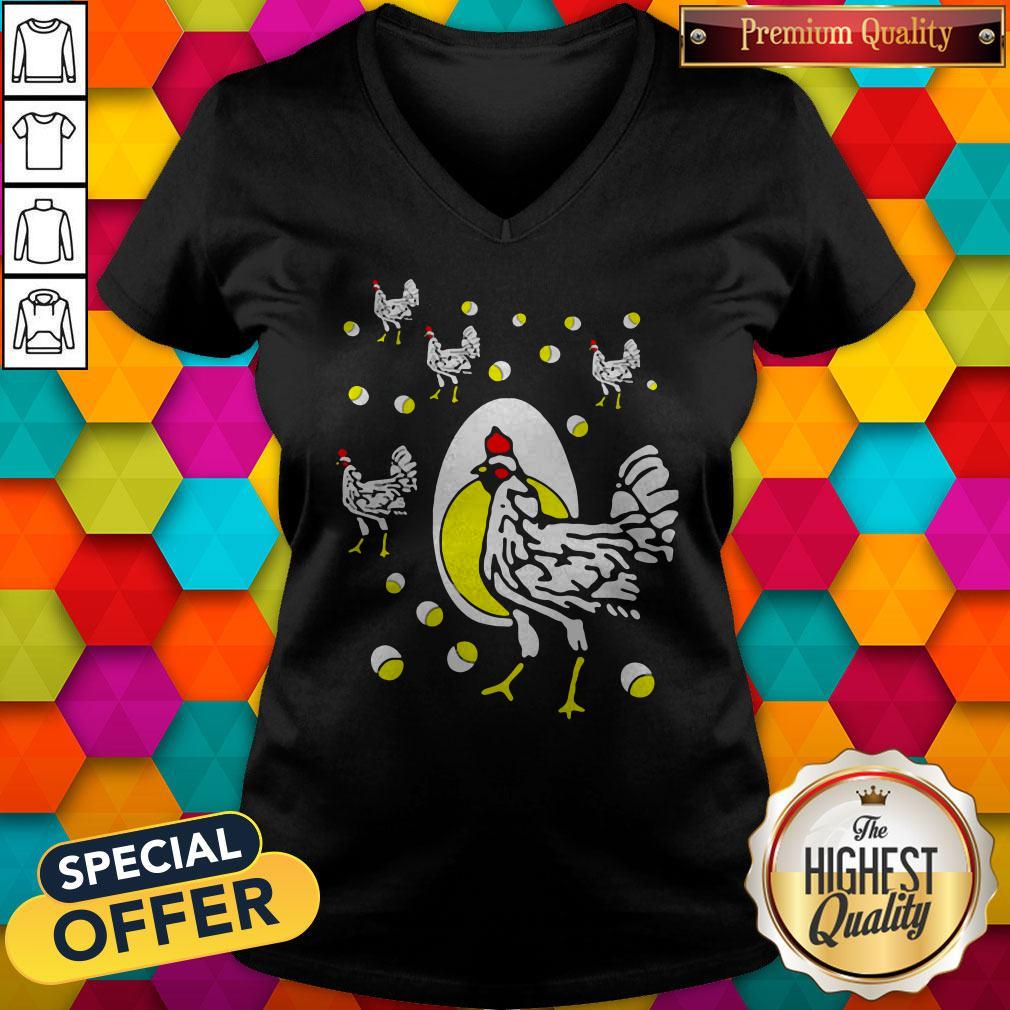 Cute Black Hens White Eggs Shirt